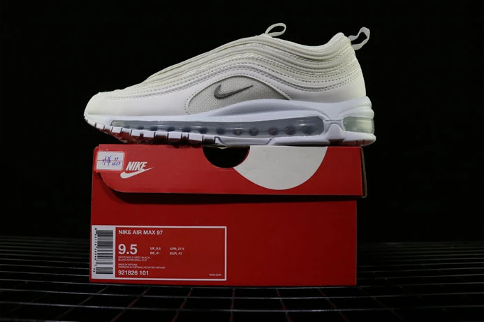 SmartChoice Nike Air Max 97 Triple White Wolf Grey 921826-101 2676