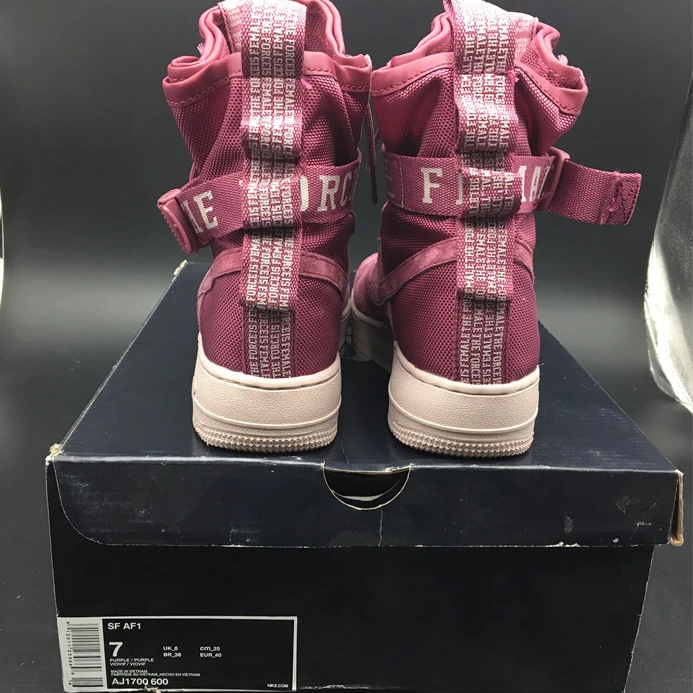 SmartChoice Nike SF Air Force 1 High Force Is Female Vintage Wine AJ1700-600 2479