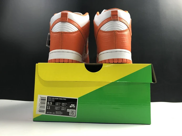 SportInspired 1719 Nike SB Dunk High Supreme Orange 307385- 2205