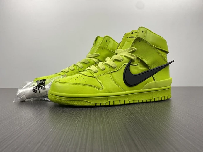 SportInspired 2169 Nike Dunk High AMBUSH Flash Lime CU7544- 2054