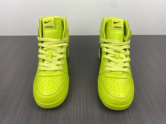 SportInspired 2169 Nike Dunk High AMBUSH Flash Lime CU7544- 2054