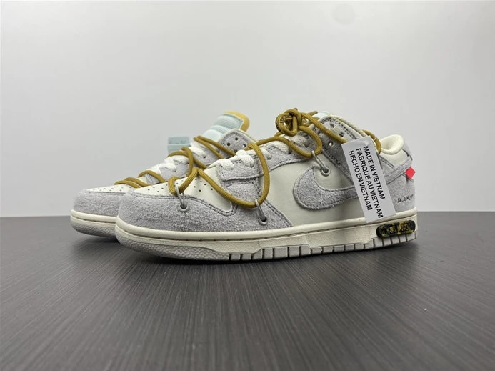 SportInspired 4544 Nike Dunk Low Off-White Lot 37 DJ0950- 2363