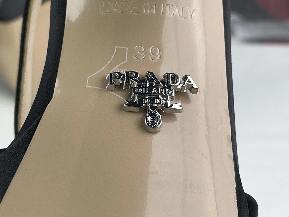 SportInspired 5371 PRADA Black high heel (heel length 13cm) 3543