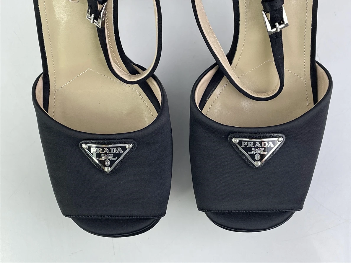 SportInspired 5371 PRADA Black high heel (heel length 13cm) 3543