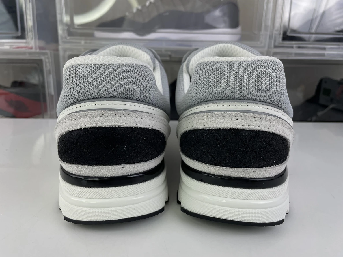 SportInspired CHANEL White sneakers with Black LOGO 1223