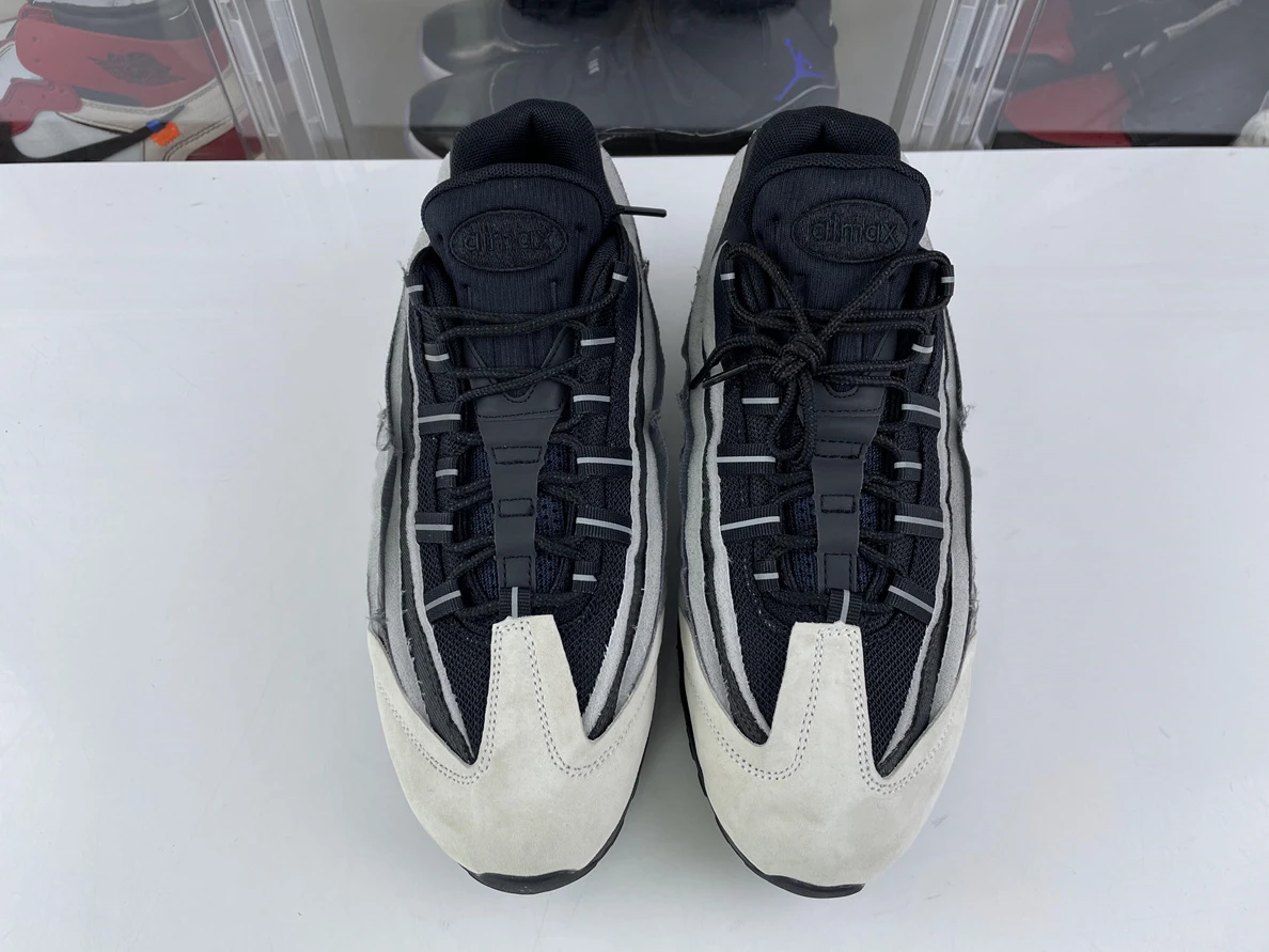 SportInspired Comme des Garçons x Air Max 95 Black Grey 2524
