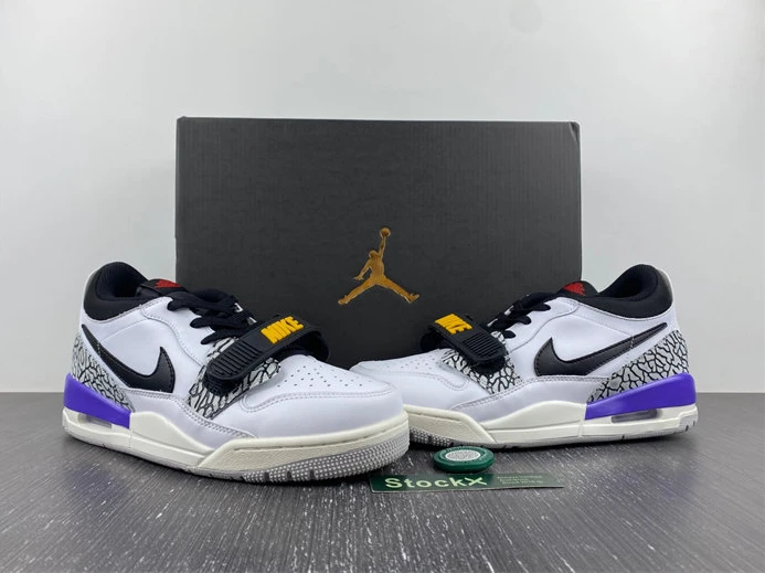 SportInspired Jordan Legacy 312 Low Lakers CD7069-102 391