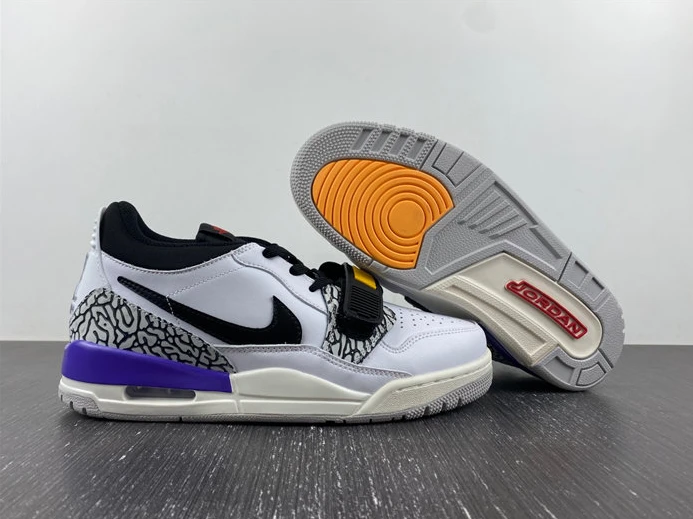 SportInspired Jordan Legacy 312 Low Lakers CD7069-102 391