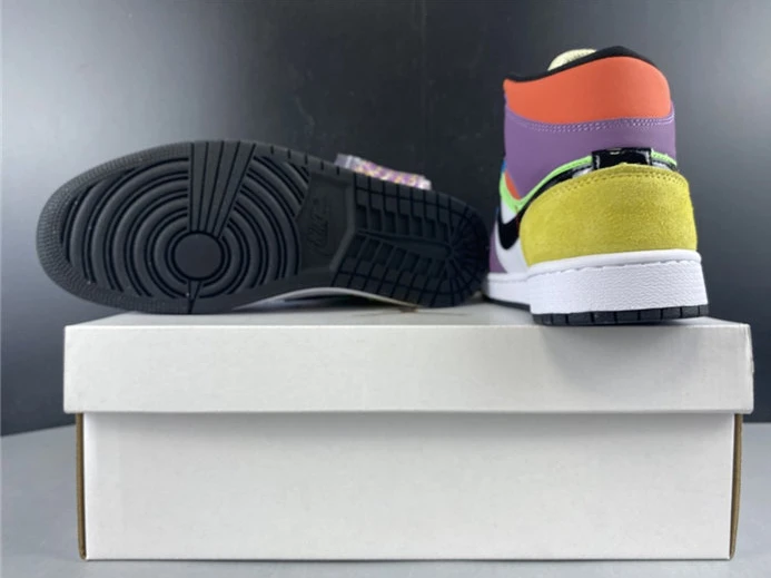 SportInspired Jordan1 Mid SE Multi-Color CW1140-100 524