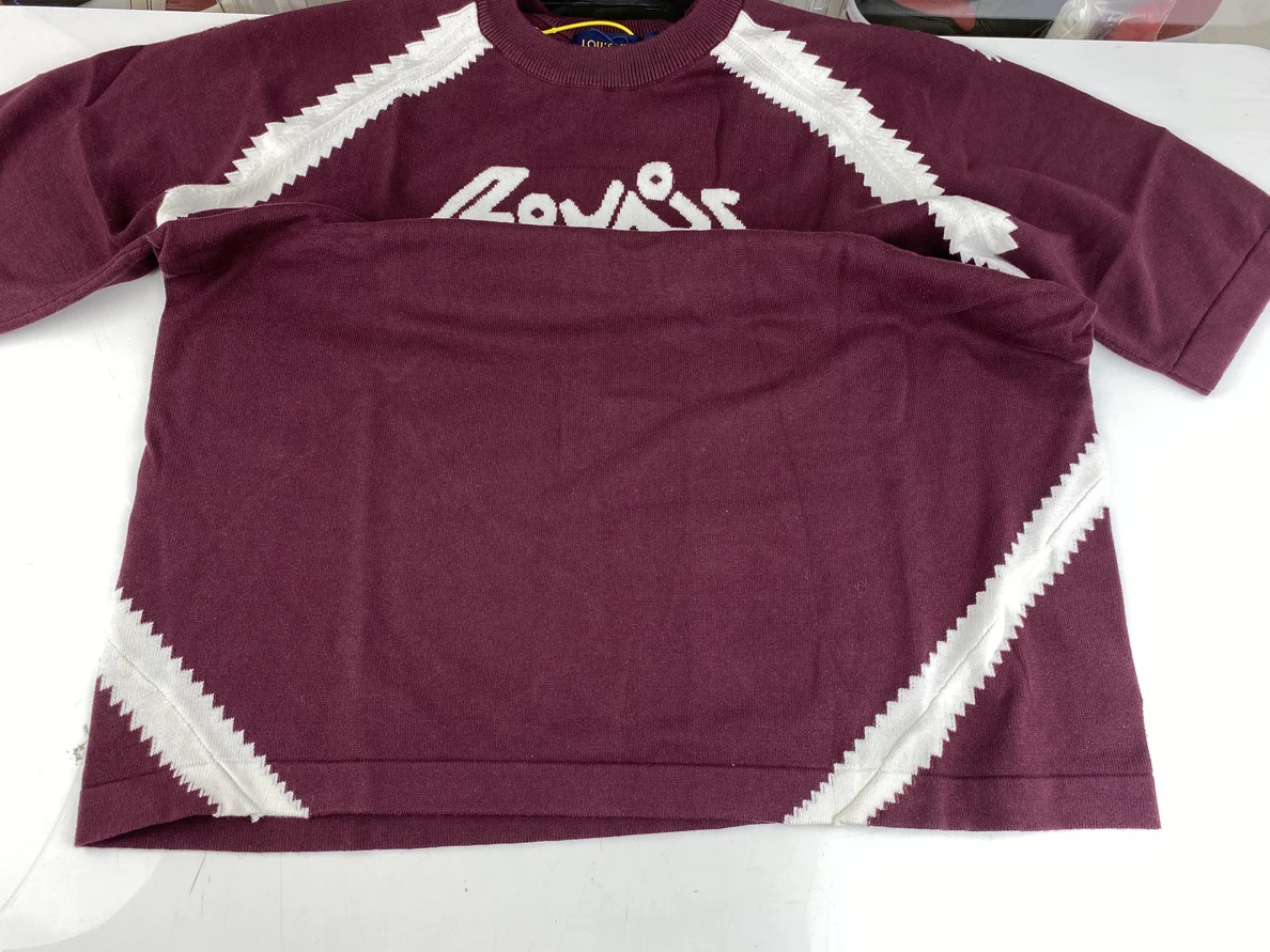 SportInspired Louis Vuitton Wine Red T-Shirt sweater 8