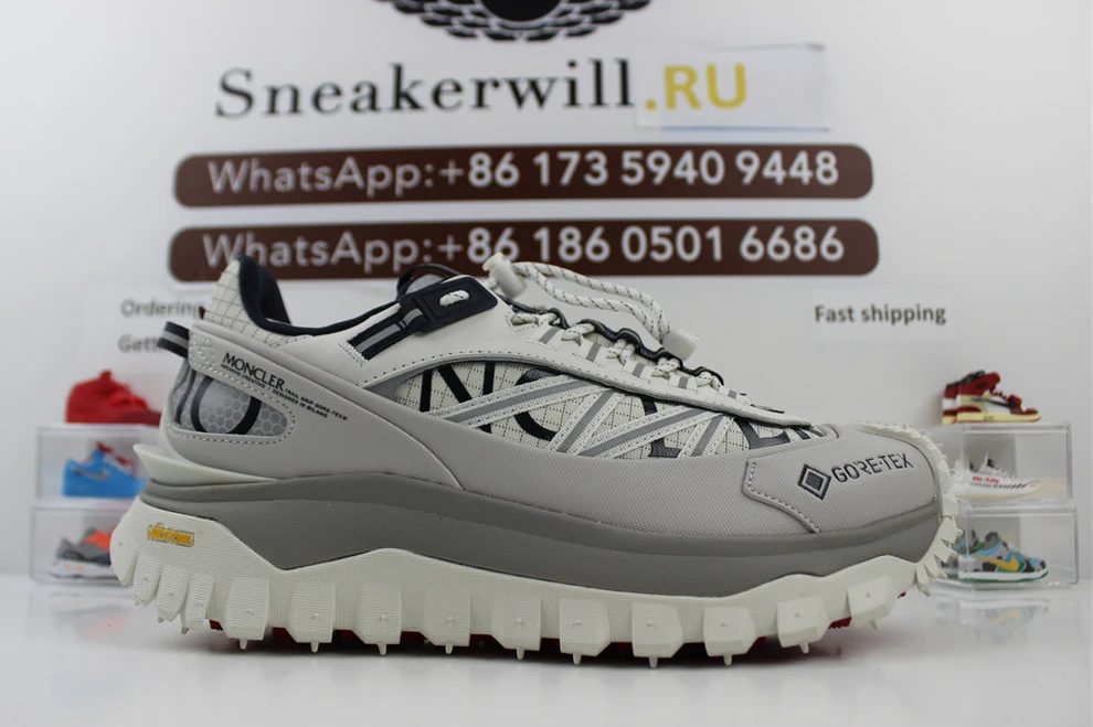 SportInspired Moncler Trailgrip GTX Grey 3606