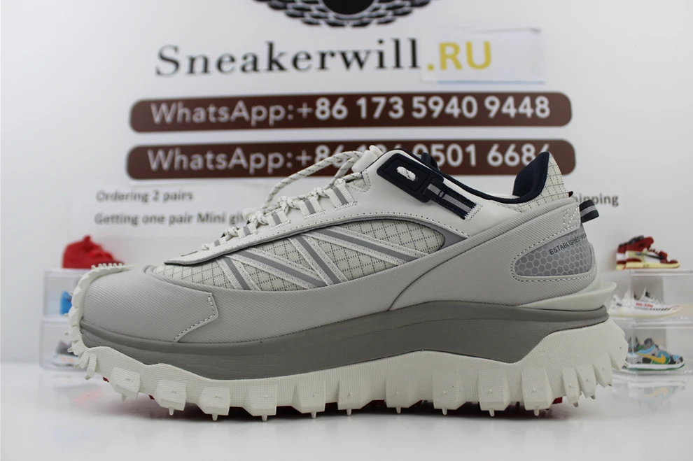 SportInspired Moncler Trailgrip GTX Grey 3606
