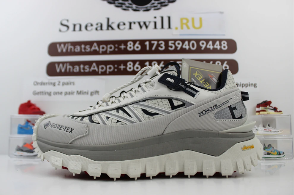 SportInspired Moncler Trailgrip GTX Grey 3606