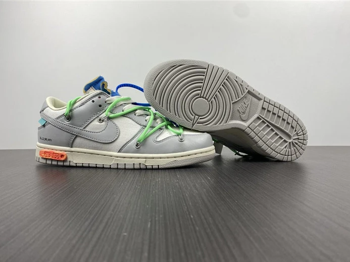 SportInspired Nike Dunk Low Off-White Lot 26 DM1602-116 1908
