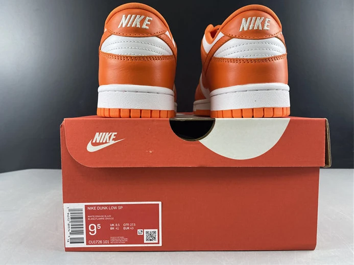 SportInspired Nike Dunk Low SP Syracuse CU1726-101 2142