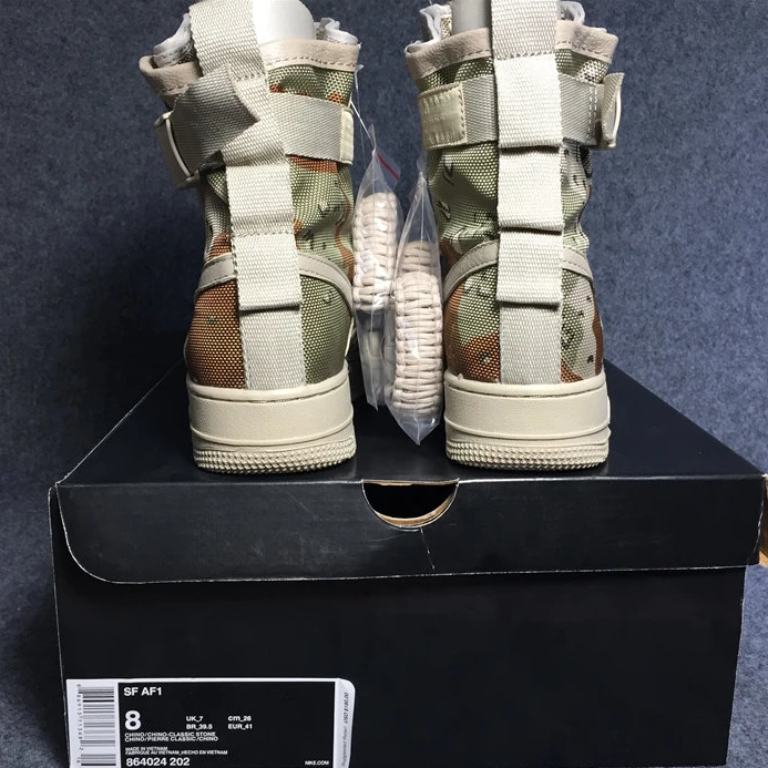SportInspired Nike SF Air Force 1 Desert Camo 864024-202 2506