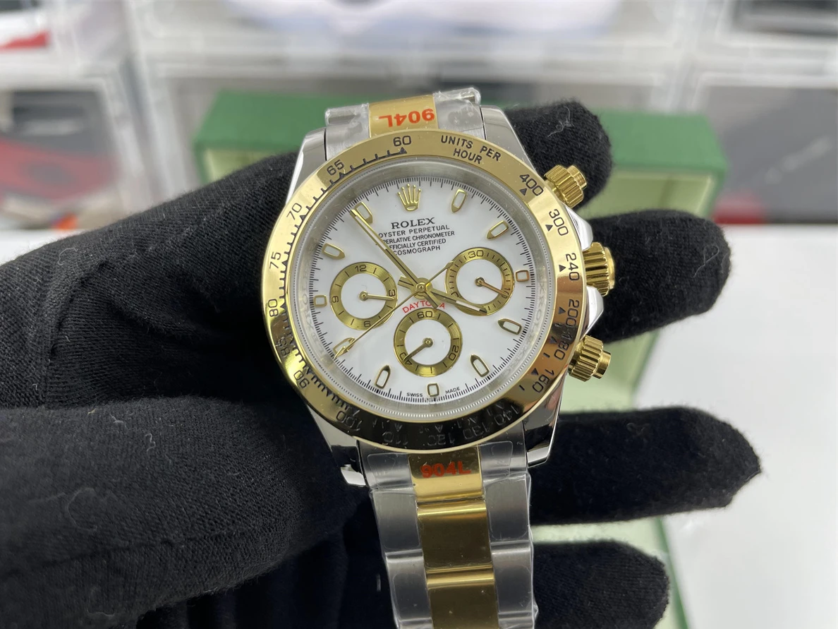 SportInspired Rolex Daytona Gold White 41mm 325