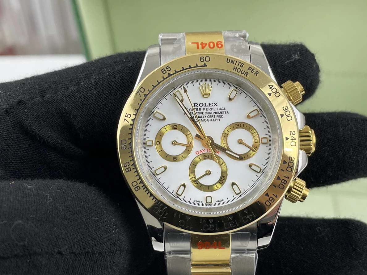 SportInspired Rolex Daytona Gold White 41mm 325