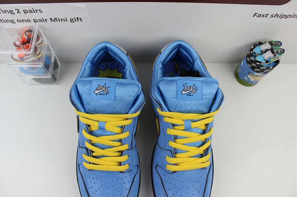 SportInspired The Powerpuff Girls X Dunk Low Bubbles Blue 1732