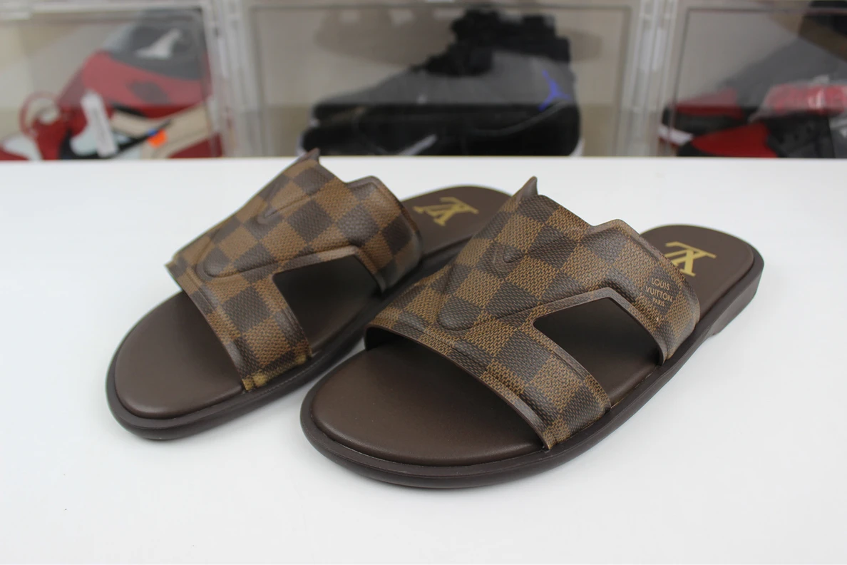 StreetReady 1508 Louis Vuitton Miami Slide Coffe colorway 211
