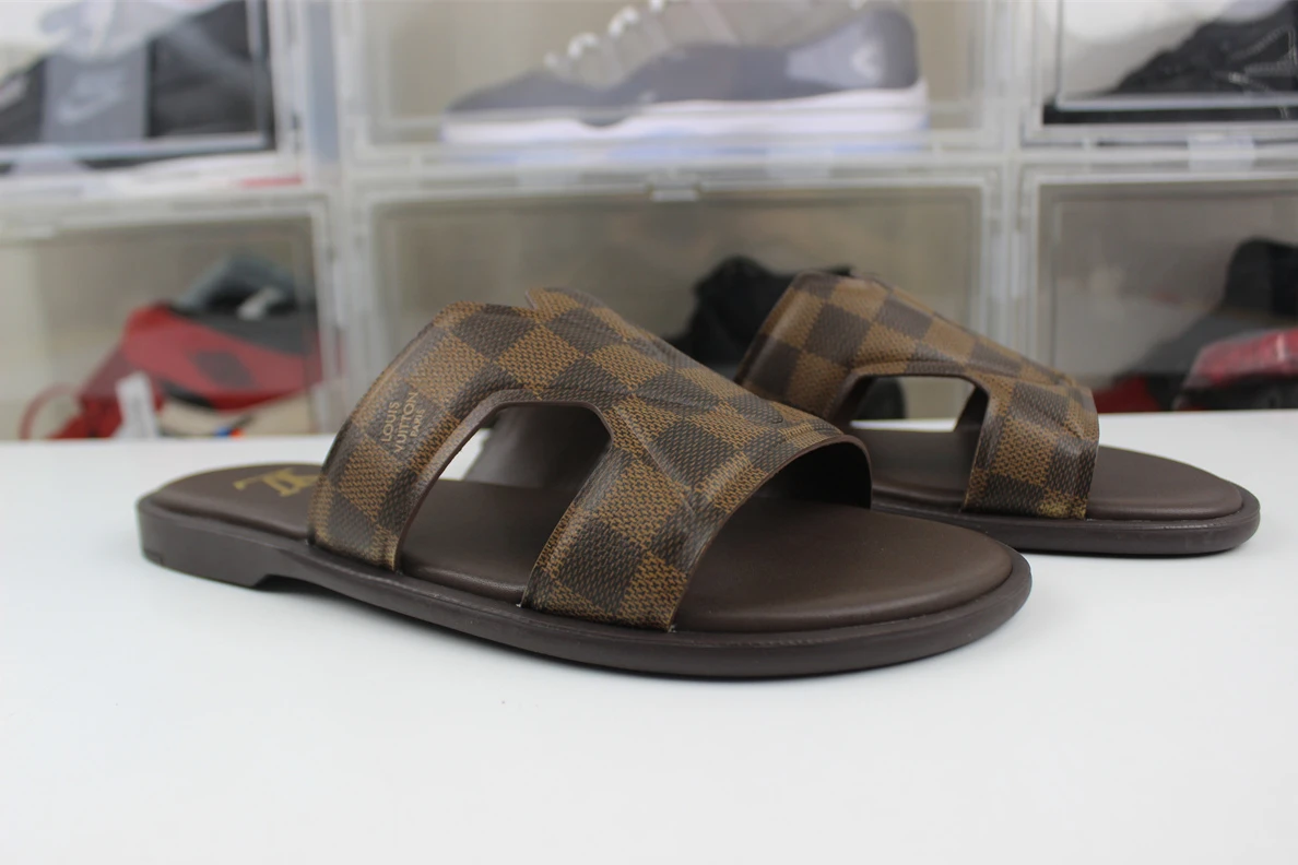 StreetReady 1508 Louis Vuitton Miami Slide Coffe colorway 211