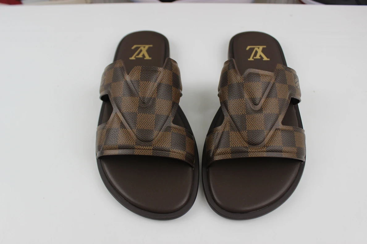 StreetReady 1508 Louis Vuitton Miami Slide Coffe colorway 211