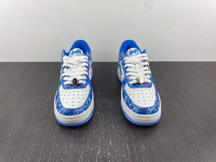 StreetReady 246 A Bathing Ape Bape Sta Medicom Toy Bearbrick Camo Blue 2790