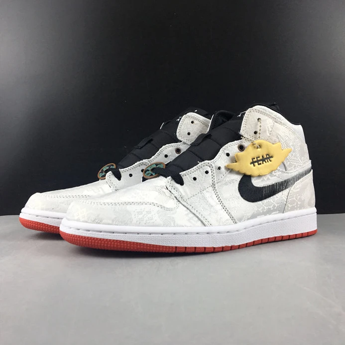 StreetReady 3987 Jordan1 Mid SE Fearless Edison Chen CLOT CU2804- 523