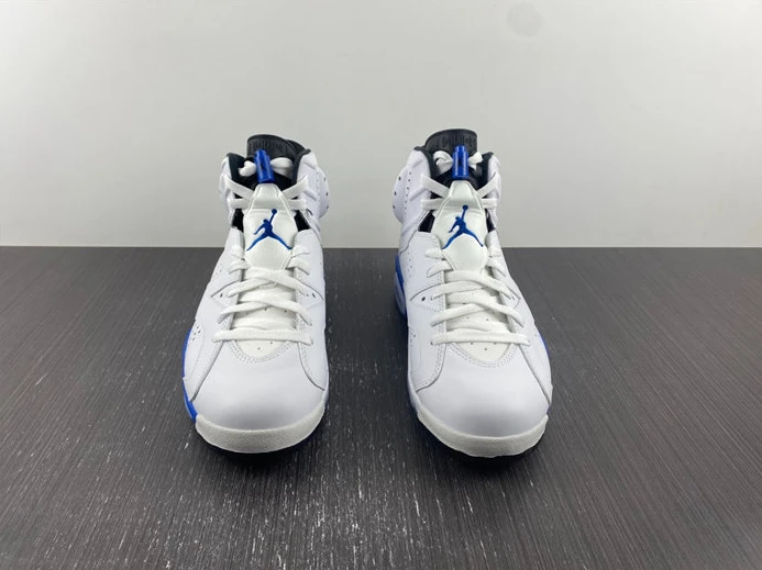 StreetReady 5819 Jordan 6 White blue sn 983