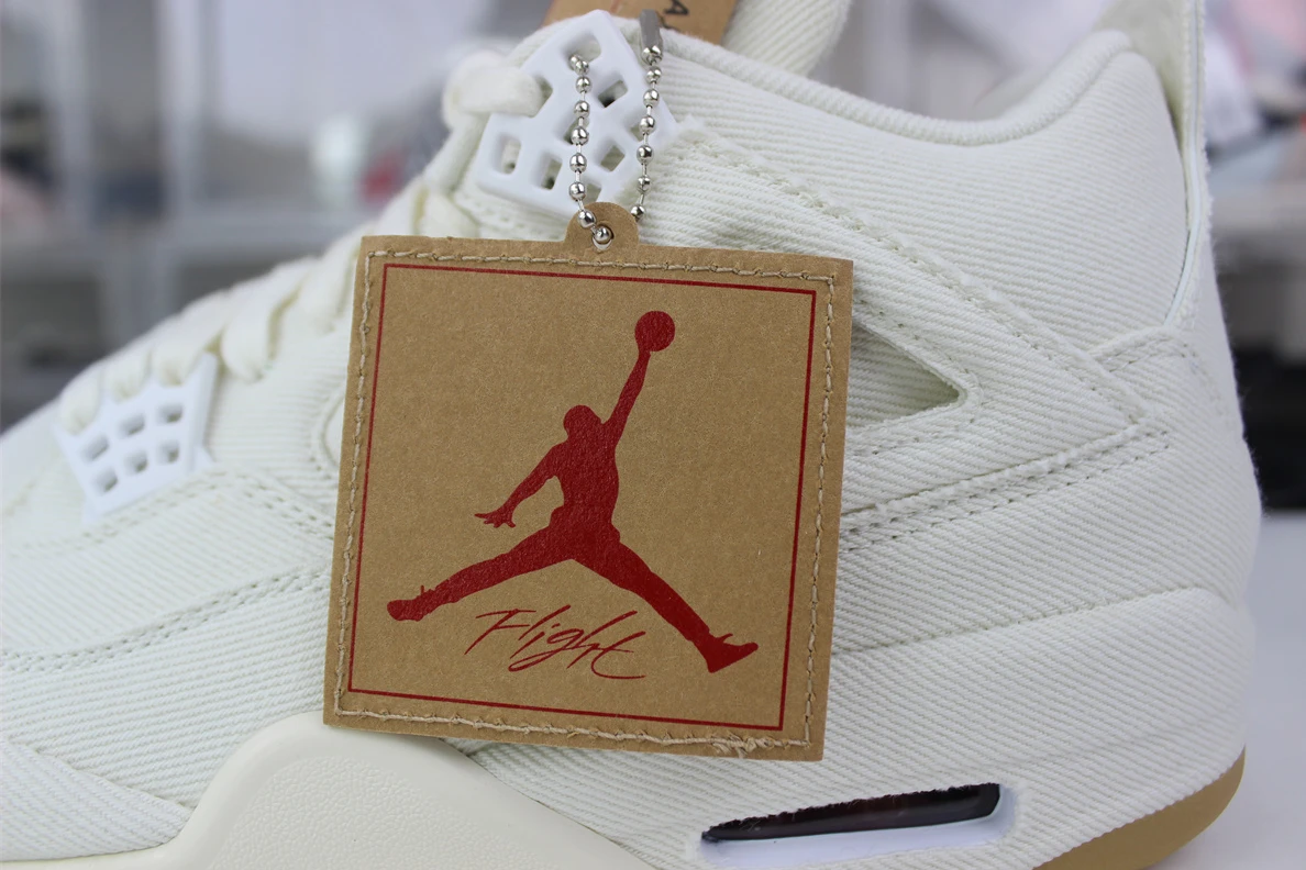 StreetReady 5860 GOAT Air Jordan 4 White Levis 802