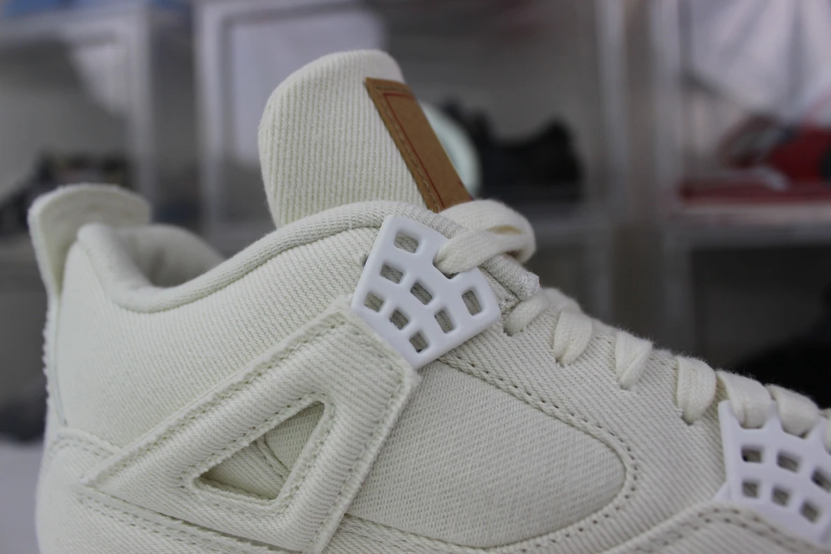 StreetReady 5860 GOAT Air Jordan 4 White Levis 802