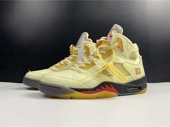 StreetReady 8943 Jordan5 Off-White Sail DH8565- 962