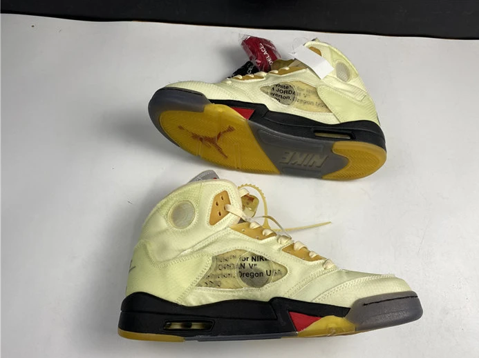 StreetReady 8943 Jordan5 Off-White Sail DH8565- 962