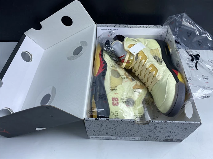 StreetReady 8943 Jordan5 Off-White Sail DH8565- 962