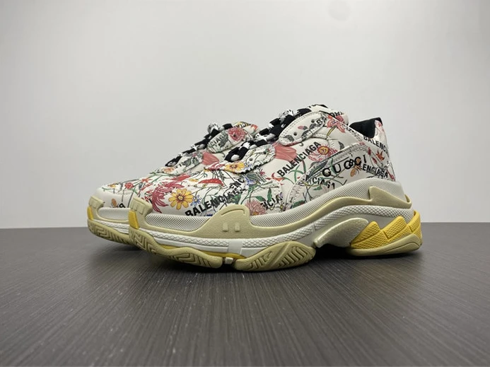 StreetReady Gucci x BLCG The Hacker Project Triple S Flora Print 677195 UL110 8461 3363