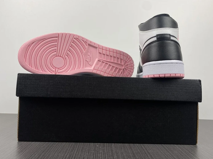 StreetReady Jordan1 Mid Arctic Pink Black 555112-061 466