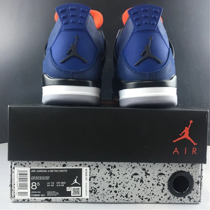 StreetReady Jordan4 Winterized Loyal Blue CQ9597-401 895