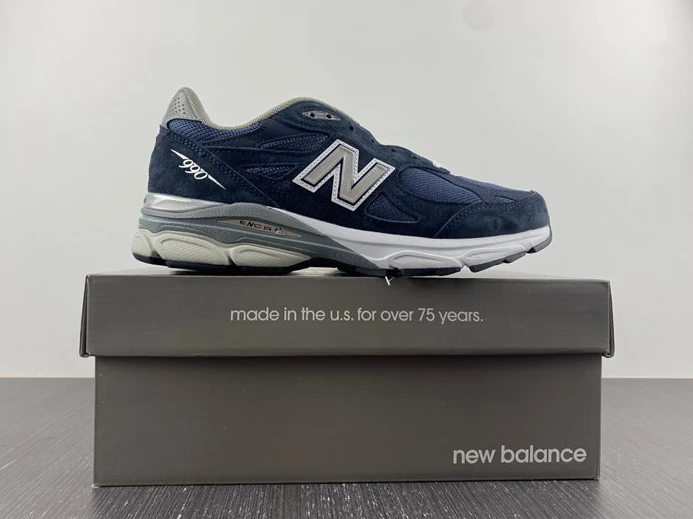 StreetReady New Balance 990v3 MiUSA Navy Denim M990NB3 352