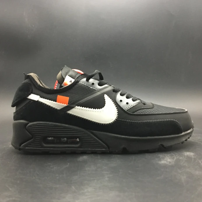 StreetReady Nike Air Max 90 OFF-WHITE Black  AA7293-001 2674