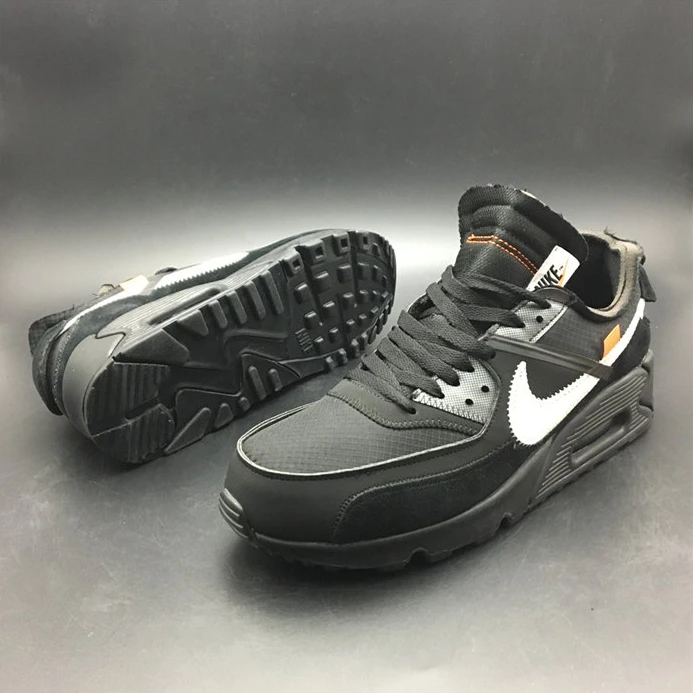 StreetReady Nike Air Max 90 OFF-WHITE Black  AA7293-001 2674