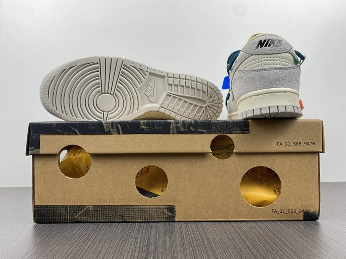 StreetReady Nike Dunk Low Off-White Lot 16 DJ0950-111 1947