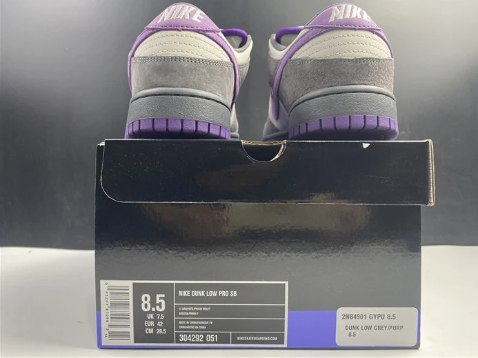 StreetReady Nike Dunk SB Low Purple Pigeon 304292-051 2211
