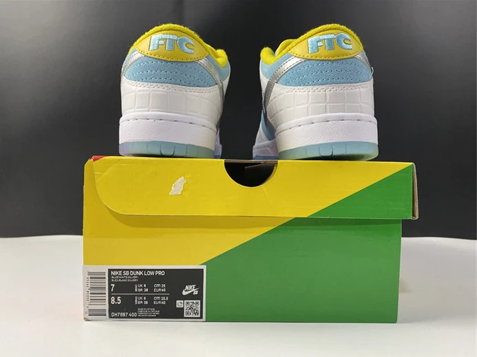StreetReady Nike SB Dunk Low Pro FTC Lagoon Pulse DH7687-400 2085