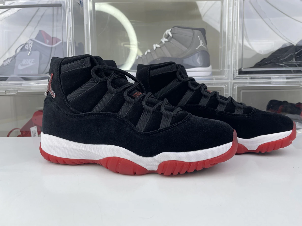 TopPick 1117 GOAT Air Jordan 11 WMNS “Bred Velvet” Rumored to Release Holiday 1041