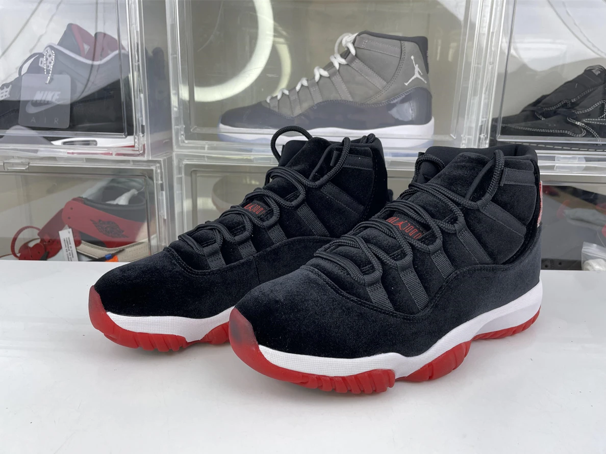 TopPick 1117 GOAT Air Jordan 11 WMNS “Bred Velvet” Rumored to Release Holiday 1041
