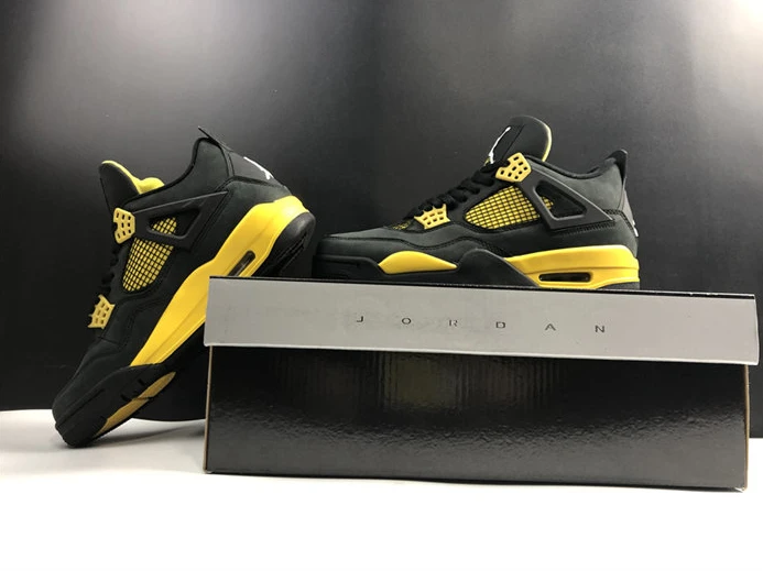 TopPick 1519 Jordan 4 Retro Thunder 308497- 893