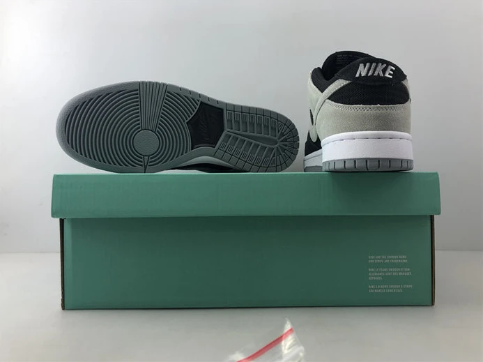 TopPick 3092 Nike SB Zoom Dunk Low Pro Black Wolf Grey White 854866- 2223