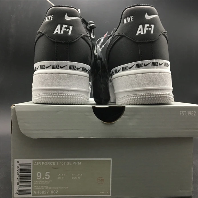 TopPick 4561 Nike Air Force 1 Low Ribbon Pack Black AH6827- 2483