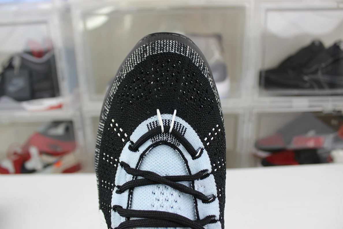 TopPick 6747 Nike Air VaporMax 2023 Flyknit Black White 2742