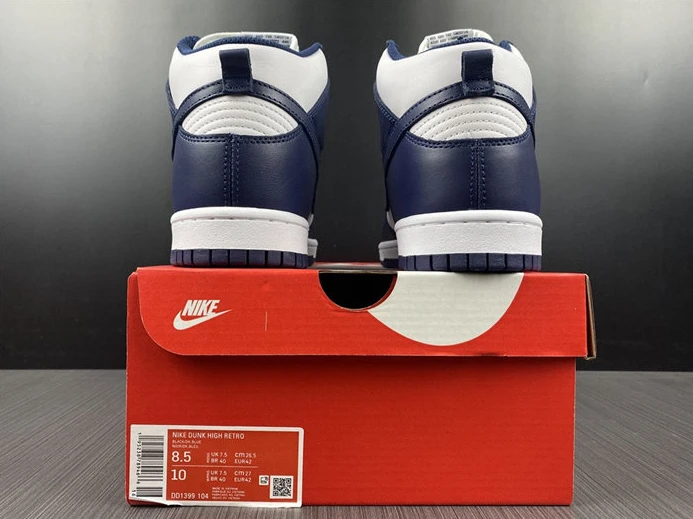 TopPick 7159 NIKE DUNK HIGH 'MIDNIGHT NAVY' SKU DD1399- 2027